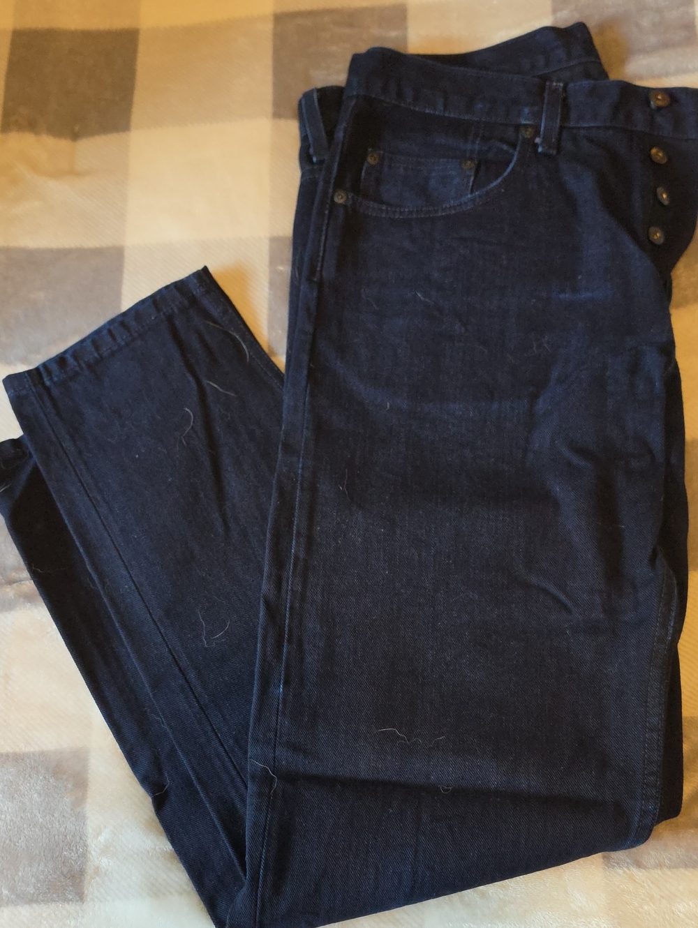 Naked & Famous Denim Men's Deep Indigo Straight Jeans